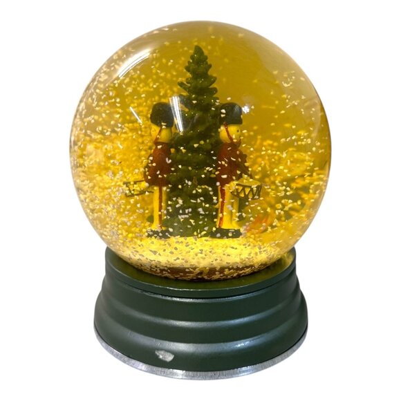 Thomas OBrien Vintage Modern Holiday 2007 Snow Globe Soldiers & Tree Holiday - Picture 7 of 8